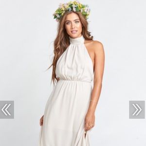 Show Me Your MuMu Collette Collar Dress in Medium